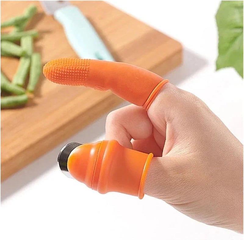 Thumb Knife Vegetable Picking Tools Pepper Bean Angle Bare Hand Cutting Pick Agricultural，Compatible For Kitchen Gadgets - Image 4