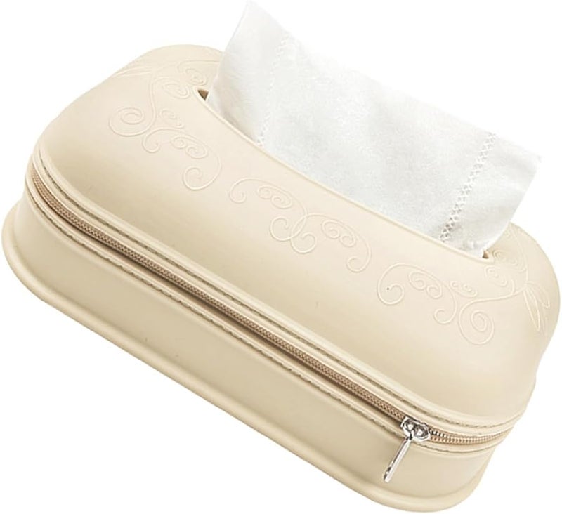 Yellow Silicone Tissue Box Holder High Elastic Food Grade Material Home Decoration - Image 2