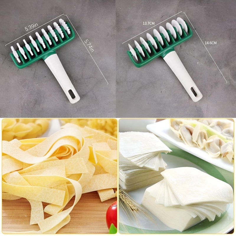 Pasta Maker - Innovative tool for creating fresh spaghetti and other pasta types with ease, featuring a rotating design for perfect cuts every time. (1pcs) - Image 5