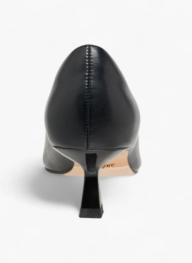 بابريكا أحذية بكعب رفيع مدببة