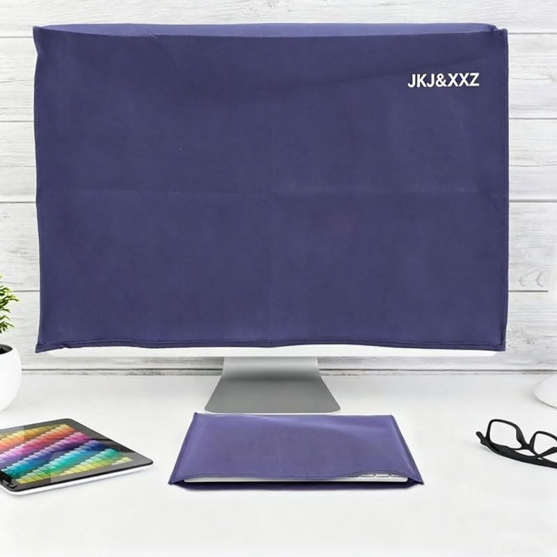 JKJandZXZ 3PCS Anti-static Computer Cover - PC Desktop Computer Cabinet Dust Protection Cover - Image 5