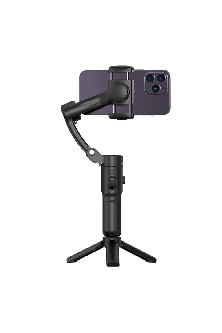 TOKQI M02 Folding Three-Axis Gimbal Stabilizer Tripod  Smart Face Tracking - Image 2