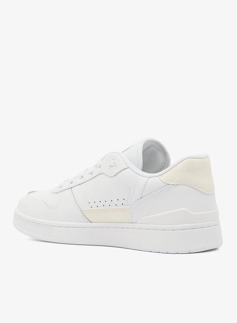 Lacoste 65T-WHT/OFF WHT Core Essentials Court Sneakers for Women | Best Price UAE