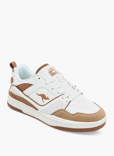 kangaROOS Women's Panelled Lace-Up Sports Shoes