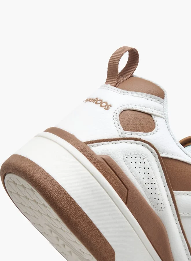 kangaROOS Women's Panelled Lace-Up Sports Shoes