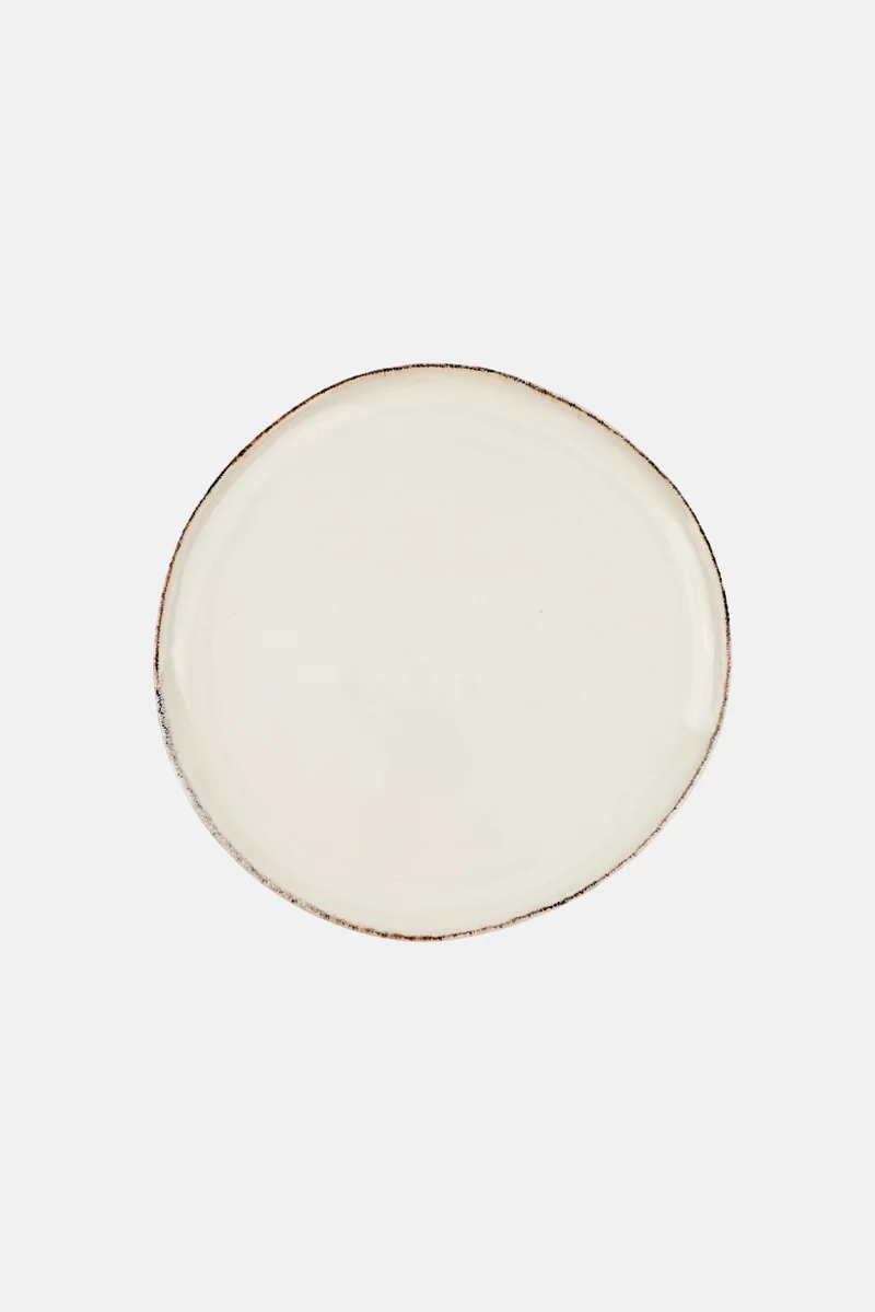 Muy Mucho Organic Flat Plate, White