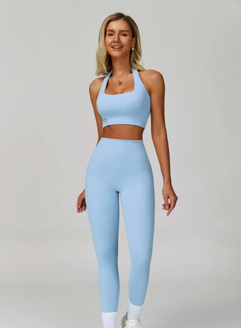 KAWN.YOGA Womens Halterneck Sports Bra