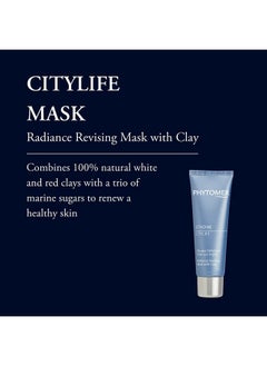 Phytomer Citylife Firming Clay Face Mask | 100% Natural White & Red Clay Face Mask | Renew Healthy Skin | Reduce Pores & Improve Texture Of Dull Skin | 50Ml  - Image 1