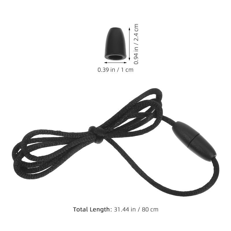 60 Sets Breakaway Clasp Lanyard Connectors Safety Clasps Nylon Lanyard String Cords for Necklaces Bracelets Lanyards Jewelry DIY Craft Making - Image 3