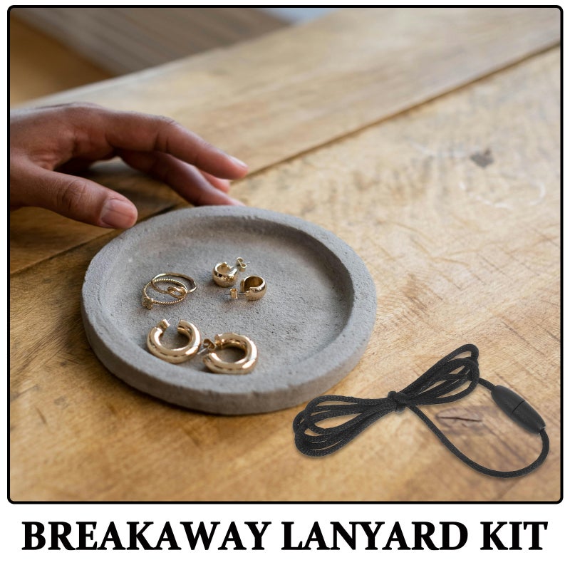 60 Sets Breakaway Clasp Lanyard Connectors Safety Clasps Nylon Lanyard String Cords for Necklaces Bracelets Lanyards Jewelry DIY Craft Making - Image 2