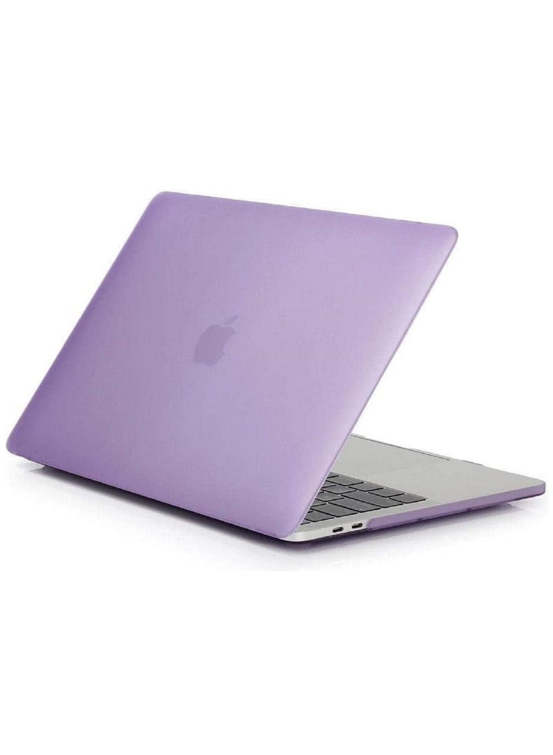 Hard Shell Case Cover Compatible with MacBook Pro (16-inch, 2019) Model: A2141 (MVVJ2xx/A, MVVK2xx/A, MVVL2xx/A, MVVM2xx/A) with Retina Display Touch Bar & Touch ID, Purple - Image 1