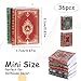Hpmjz 36Pcs Miniatures Dollhouse Books Mini Books Dollhouse Accessories 112 Assorted Colors Tiny Timeless Miniatures Books Model Decoration Gifts Supplies for Dollhouse Study Room Bedroom Library - Image 4