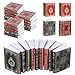 Hpmjz 36Pcs Miniatures Dollhouse Books Mini Books Dollhouse Accessories 112 Assorted Colors Tiny Timeless Miniatures Books Model Decoration Gifts Supplies for Dollhouse Study Room Bedroom Library - Image 2