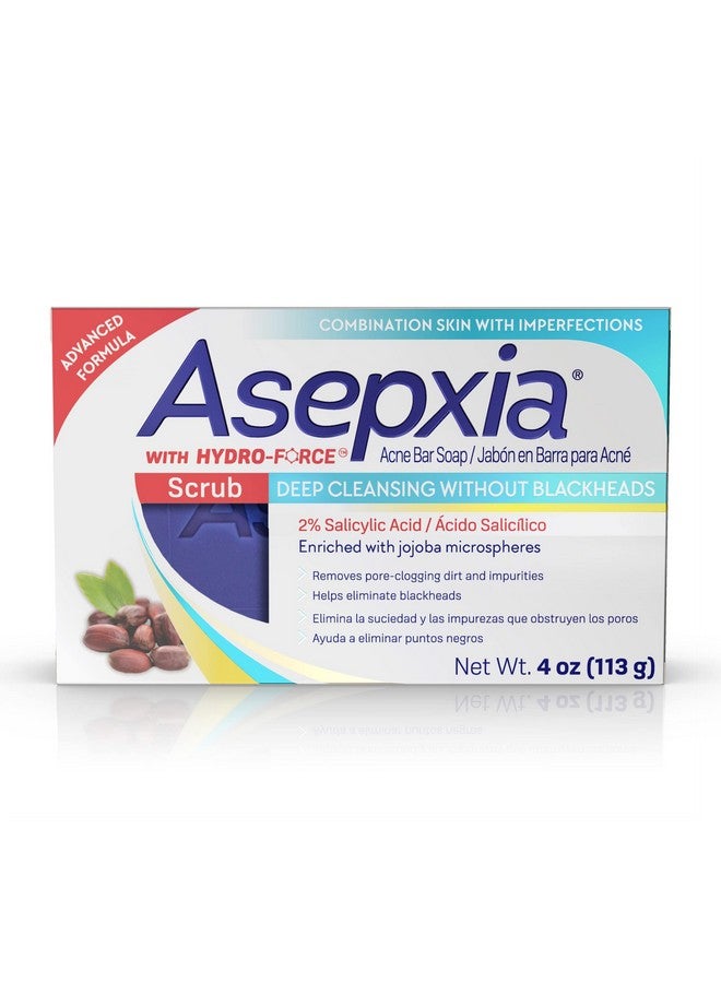 أسيبسيا صابون أسيبكسيا للتنظيف العميق + علاج حب الشباب المرطب بخلاصة الخيار وحمض الساليسيليك، 4 أونصة - Image 1