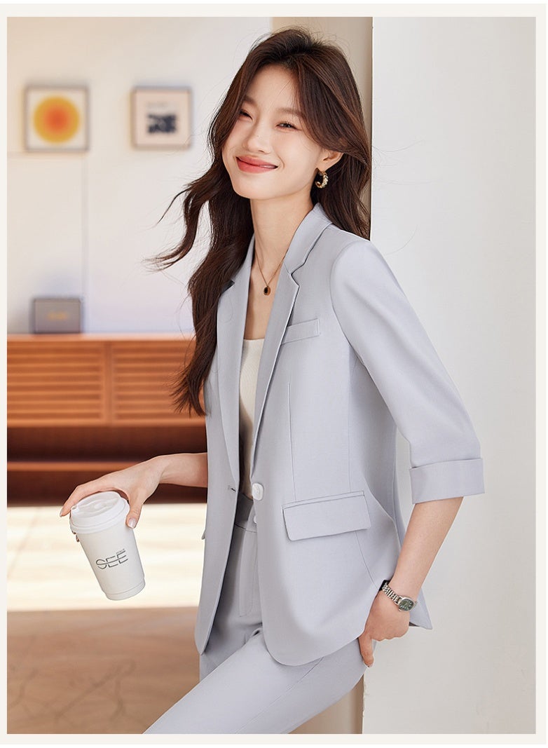 Shougu New Fashionable Casual Ms Suit Set - Image 5