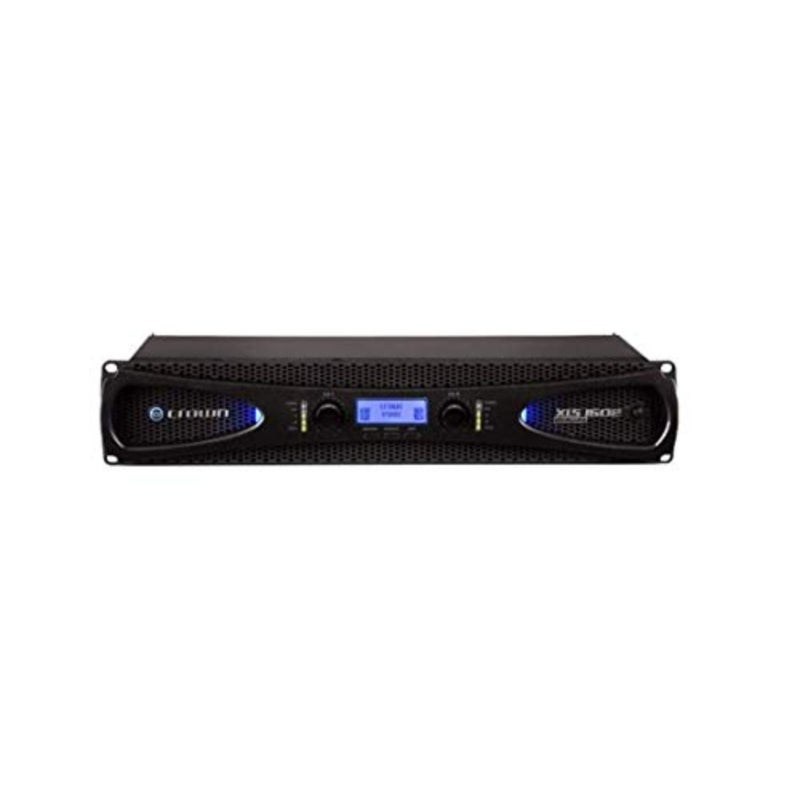 NOONXLS1502 مضخم طاقة احترافي ثنائي القناة من الفئة D DriveCore مع DSP ومرشحات تمرير النطاق ومحددات الذروة. مدخلات XLR/RCA، 525 وات عند 4 أوم، نظام PureBand Crossover. أسود444 - Image 1