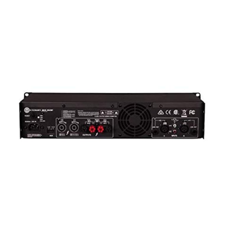 NOONXLS1502 مضخم طاقة احترافي ثنائي القناة من الفئة D DriveCore مع DSP ومرشحات تمرير النطاق ومحددات الذروة. مدخلات XLR/RCA، 525 وات عند 4 أوم، نظام PureBand Crossover. أسود444 - Image 2