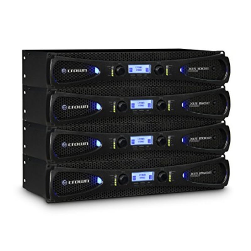 NOONXLS1502 مضخم طاقة احترافي ثنائي القناة من الفئة D DriveCore مع DSP ومرشحات تمرير النطاق ومحددات الذروة. مدخلات XLR/RCA، 525 وات عند 4 أوم، نظام PureBand Crossover. أسود444 - Image 4