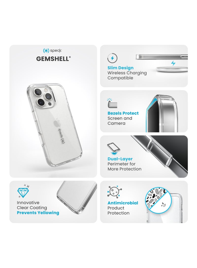 Speck iPhone 16 Pro Gemshell Clear Case - Image 4