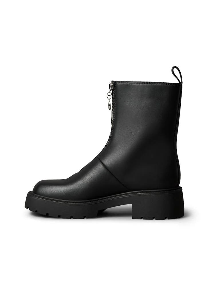 Calvin Klein Jeans Chunky Front Zip Boots