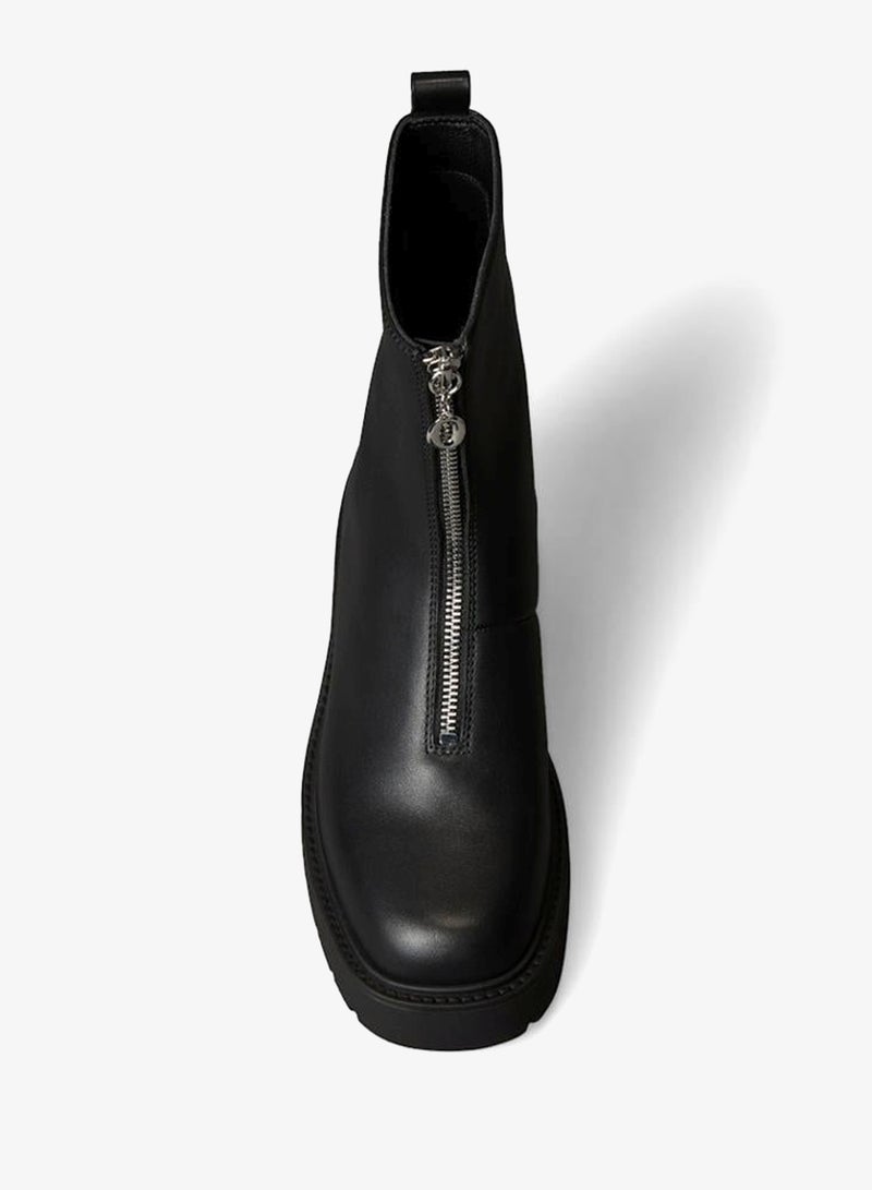 كالفن كلاين جينز أحذية برقبة بسحاب أمامي سميك - Image 5