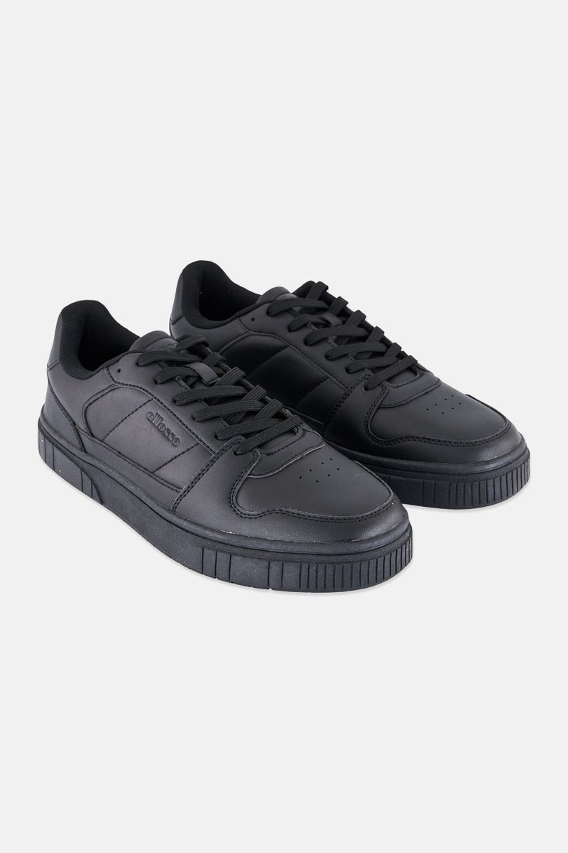 Ellesse أحذية رجال ميفرو بكعب مسطح مزودة بأربطة للخارج، سوداء - Image 1