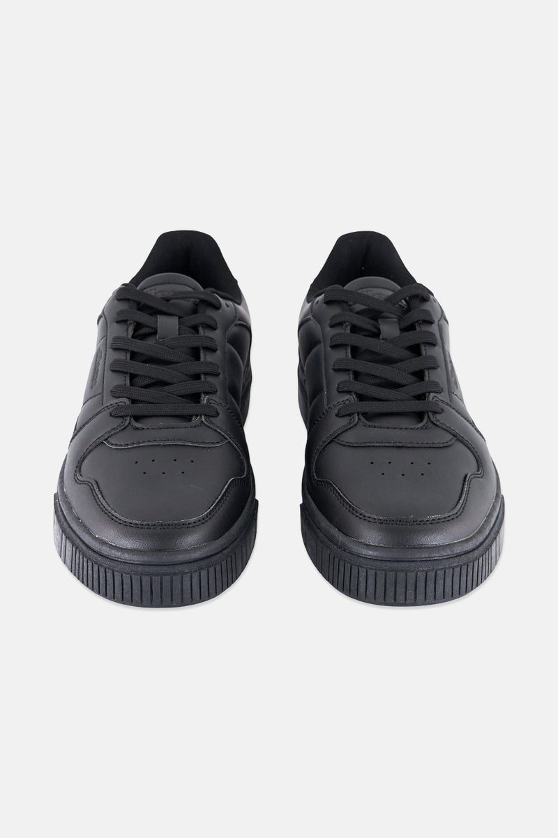 Ellesse أحذية رجال ميفرو بكعب مسطح مزودة بأربطة للخارج، سوداء - Image 4