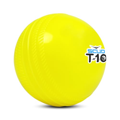 SCUD T10 PVC Wind Ball for Practice | Indoor & Outdoor Soft Training Cricket Ball for Coaching & Daily Practice | Lightweight 80-85 g Durable PVC Construction (Pack of 3pc Balls, Multicolor) - Image 2