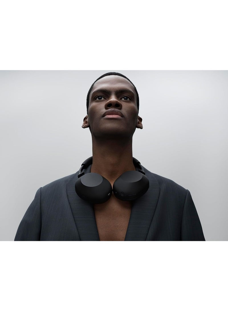 Sony Corporation سوني WH-1000XM6 أفضل سماعات رأس لاسلكية لإلغاء الضوضاء، معالج NC عالي الدقة QN3، 12 ميكروفون، مُحسّن NC التكيفي، مُصممة بواسطة مهندسين، جودة استوديو، بطارية تدوم 30 ساعة، أسود - Image 2