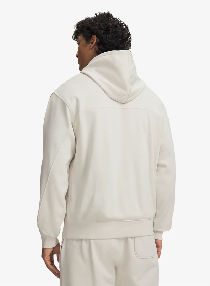 Under Armour Summit White /  / Black Rival Lightweight Hoodie for Men | Best Price UAE