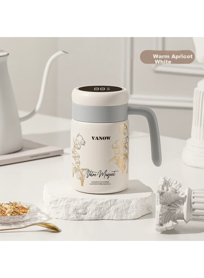 Vanow Insulated Cup Women's 316 Stainless Steel Teacher's Day Gift For Female Teachers Office Cup Water Cup Tea Separation Cup - Image 1