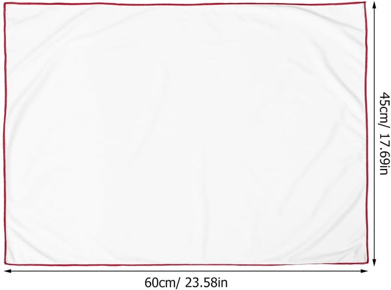 Microfiber Wine Glass Polishing Cloth 2pc Set, Lint-Free Stemware Care Towels, Large 45x60cm Soft Glassware Drying Rag for Kitchen Bars - Image 2