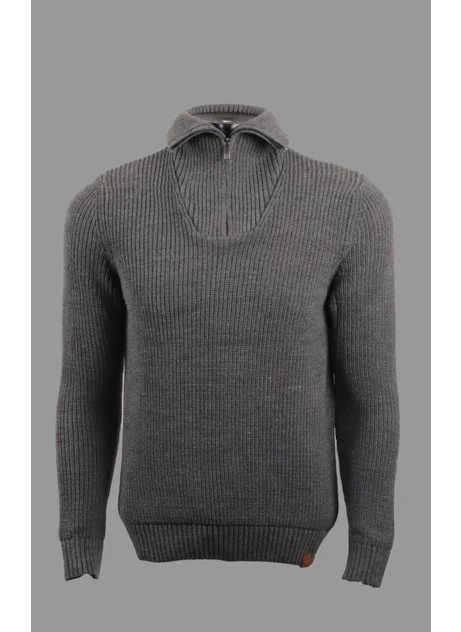 Alexander Gardi Alexandergardı Zippered Half Turtleneck Sweater (E22-5718)