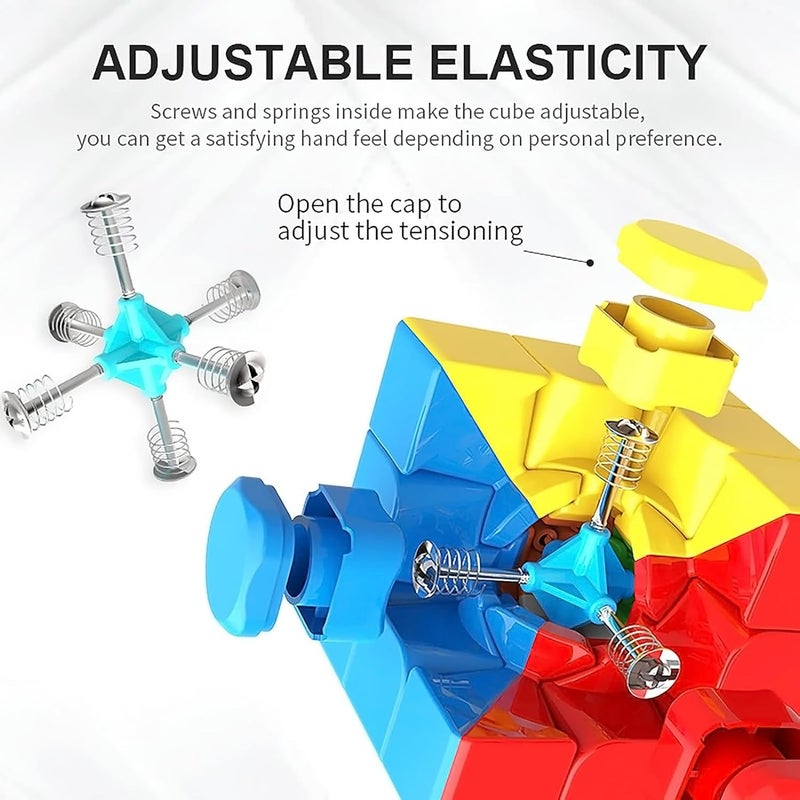 Speed Cube 3x3x3 - Moyu Meilong 3C, Stickerless Magic Cube with Fast Smooth Turning - Image 2