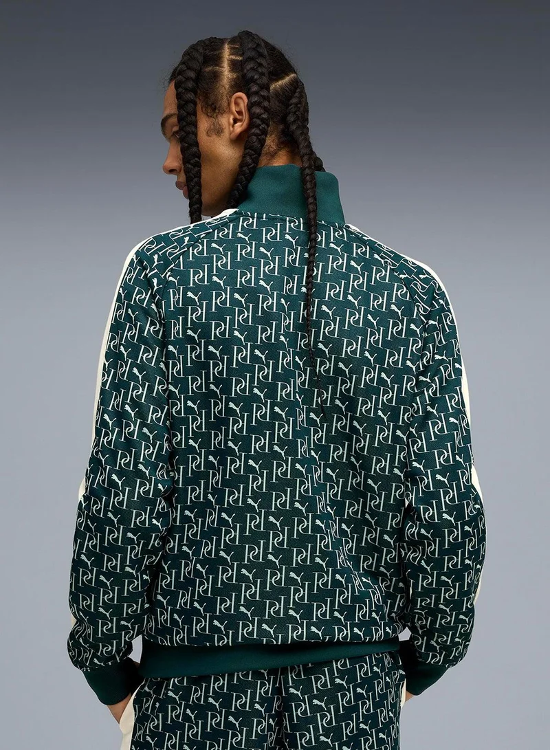 بوما جاكيت رياضي مطبوع بالكامل