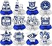 Dydamud New Years Eve Party Supplies 2026 12PCS Happy New Year Honeycomb Centerpieces Blue Silver New Years Table Centerpieces for NYE Party Supplies New Years Eve Decorations 2026 - Image 2