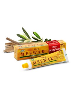 Dabur Meswak Toothpaste - Fluoride Free Toothpaste, Natural Toothpaste For Oral & Gum Health, Toothpaste For Dental Care. Natural Toothpaste With Miswak Essence, Daily Toothpaste For Oral Care  - Image 1