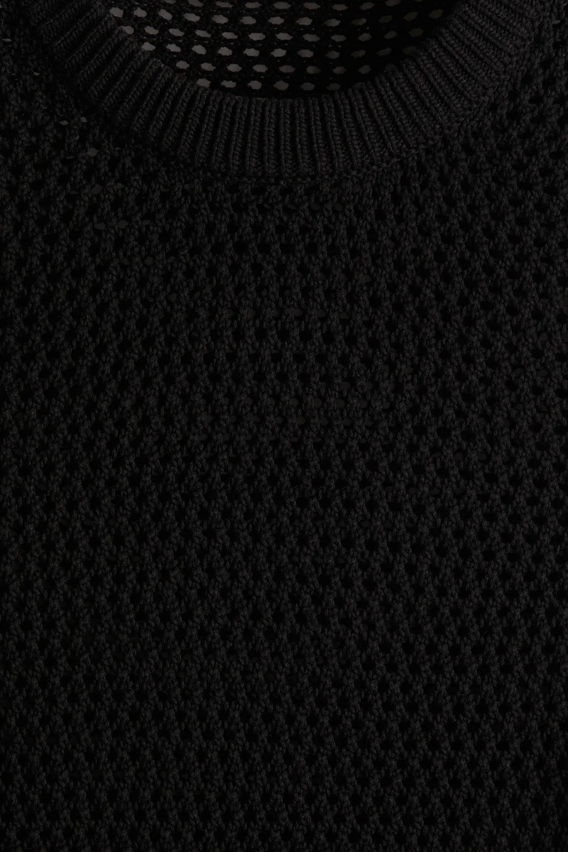 H&M Regular Fit Pointelle-knit vest top