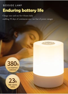 infino Rechargeable Touch Night Light, Dimmable LED Bedside Lamp with Remote, Baby Nursery Lamp, 3 Color Temperatures, Timer, Perfect for Bedroom, Dorm, Night Feeding  - Image 3