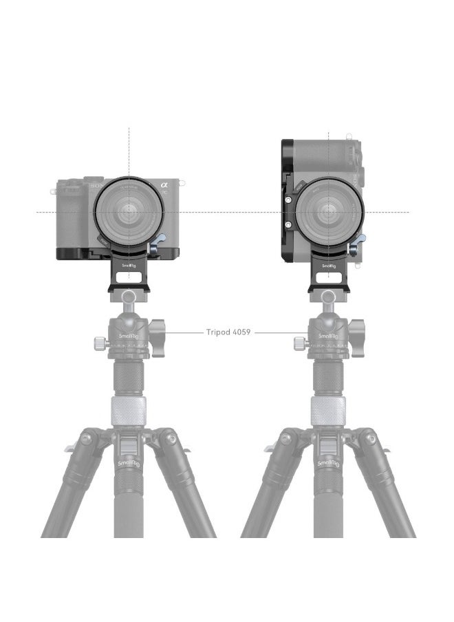 SMALLRIG Horizontal-To-Vertical Mount Plate Kit For Sony Alpha 7C II Alpha 7CR 4570  - Image 4