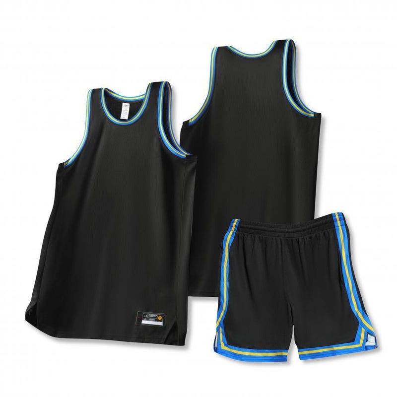 American Basketball Uniform Suit For Men And Women, Village Ba Team Game Training Team Uniform, Sleeveless Quick-Drying Summer Sportswear - Image 1