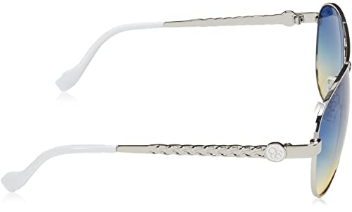 Jessica Simpson Women's J5702 Elegant Metal Aviator Pilot Sunglasses with UV400 Protection- Glamorous Lightweight Sunglasses for Women, 61mm - Image 3