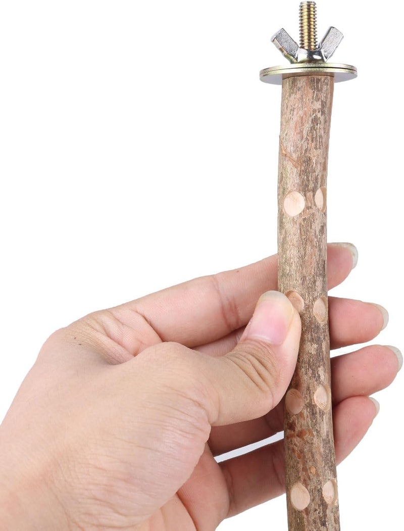 Parrots Grinding Scratchers Perch Stands Bird Stand Cage Toy Stick Rack Toy Branch Grinding Perch Standing Pet Supplies Bird Cage Accessories - Image 5