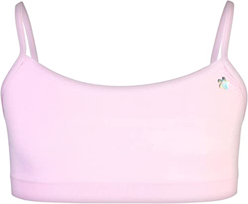 Limited Too Girls Training Bra - 6 Pack Sports Bra with Adjustable Straps (7-16), Size 14-16, Pink/White/Light Blue - Image 5