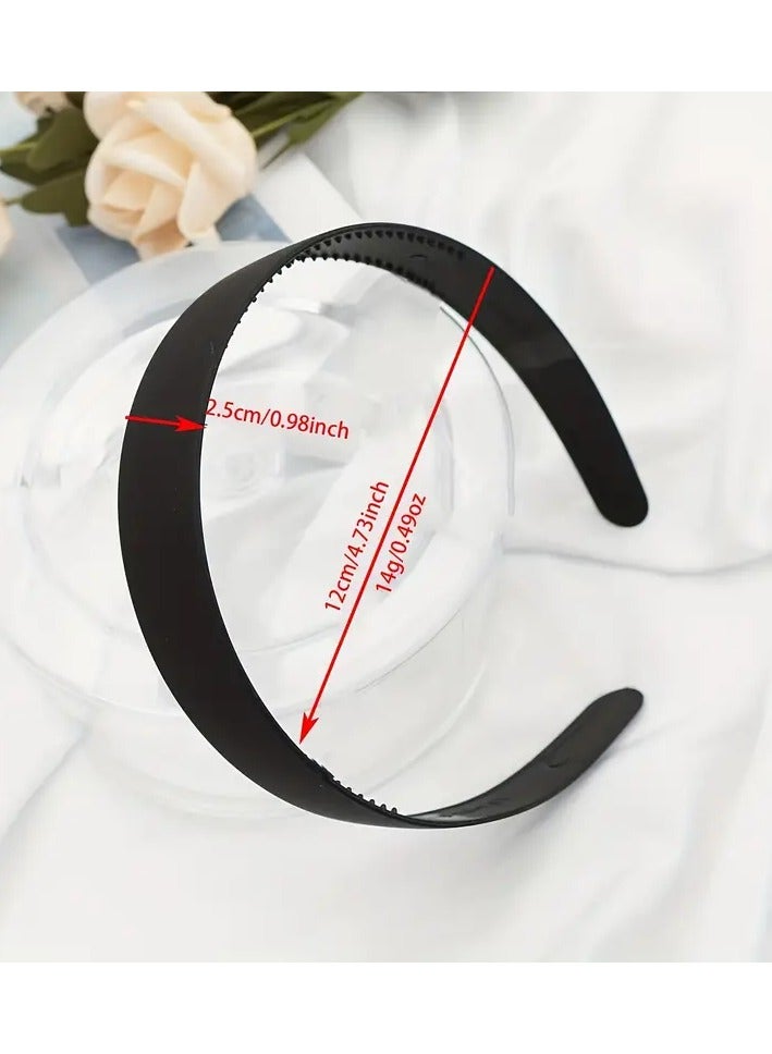 Goolsky Simple Frosted Hair Hoop, Women's Wash Face Non-slip Press Hair Headwear, Simple Going Out All-match Hair Accessories, Ideal choice for Gifts - Image 5