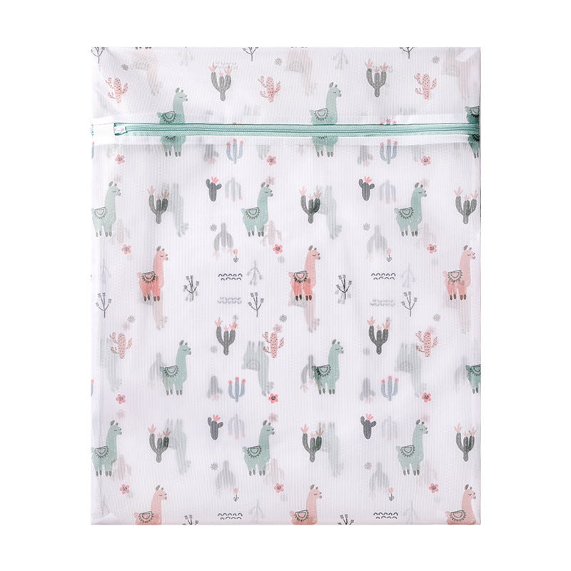 Cartoon Cute Laundry Bag – Polyester Mesh Washing Machine Filter for Sweaters and Underwear - Image 5