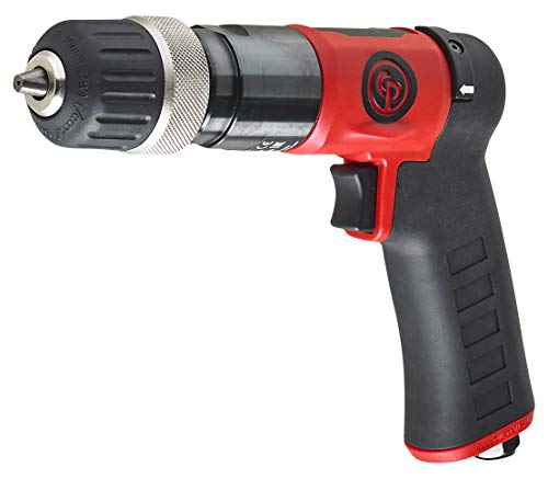 Chicago Pneumatic CP9287C - Air Power Drill, 3/8 Inch (10 mm), Keyless Chuck, Pistol Handle, 0.62 HP / 460 W, Stall Torque 4.1 ft. lbf / 5.5 NM, 3000 RPM, Hand Drill, Power Tools & Home Improvement - Image 3