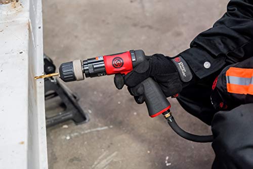 Chicago Pneumatic CP9287C - Air Power Drill, 3/8 Inch (10 mm), Keyless Chuck, Pistol Handle, 0.62 HP / 460 W, Stall Torque 4.1 ft. lbf / 5.5 NM, 3000 RPM, Hand Drill, Power Tools & Home Improvement - Image 5