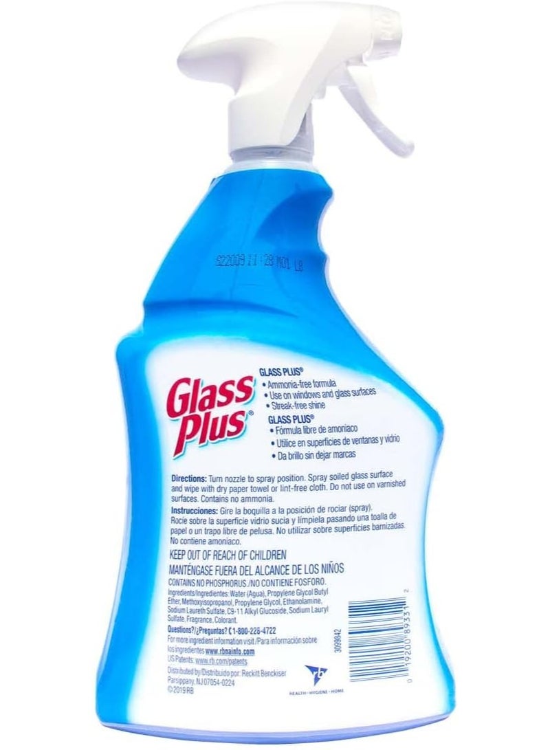 Glass Plus Multi-Surface Glass Cleaner, 32Oz - Image 2