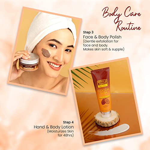 BRYAN  CANDY Bryan & Candy Cocoa Shea Bath Tub Collection,Gift Set For Women And Men, Complete Home Spa Experience.|Ph5.5 Skin Friendly - Image 5
